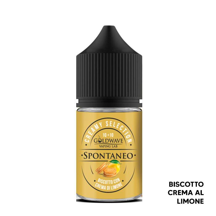SPONTANEO - Creamy Selection - Aroma Mini Shot 10+10 - Goldwave