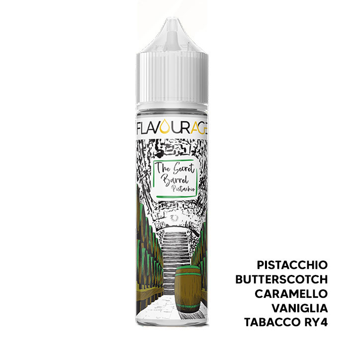 The Secret Barrel Pistachio - Liquido Scomposto 20ml - Flavourage