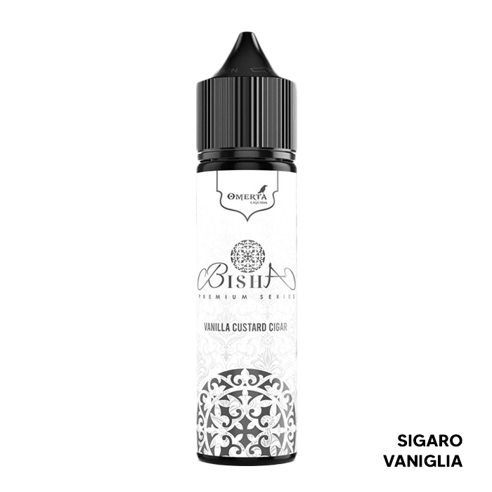 Vanilla Custard Cigar - Bisha - Liquido Scomposto 20ml - Omerta Liquids