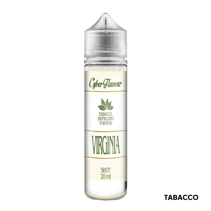 VIRGINIA - Tabacco Organico for Pod - Liquido Scomposto 20ml - Cyber Flavour