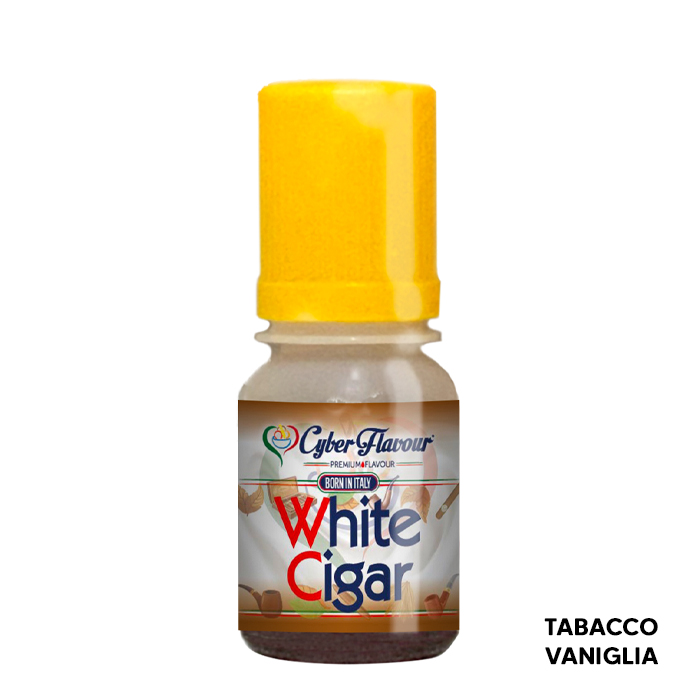 WHITE CIGAR - Aroma Concentrato 10ml - Cyber Flavour