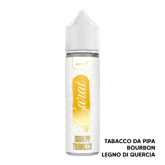 Woody Tobacco - Carat - Liquido Scomposto 20ml - Omerta Liquids