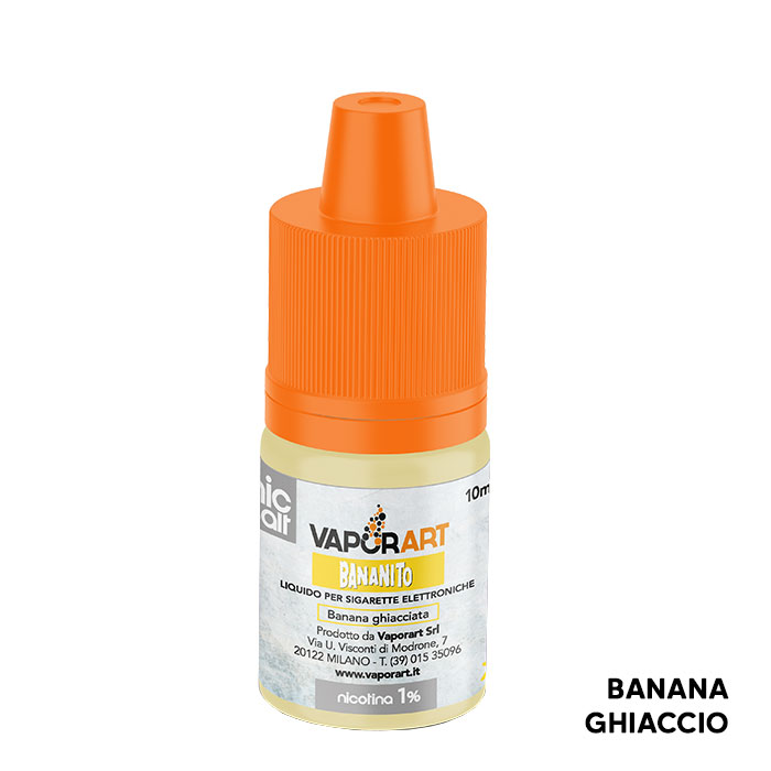 Bananito - Nic Salt - Liquido Pronto 10ml - Vaporart