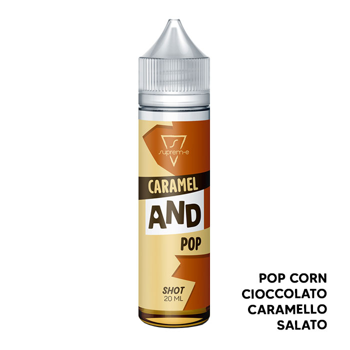 Caramel AND Pop - Liquido Scomposto 20ml - Suprem-e