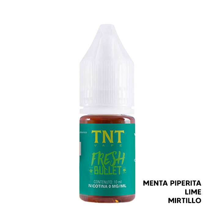 Fresh Bullet - Liquido Pronto 10ml - TNT Vape