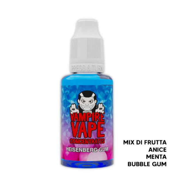 Heisenberg Gum - Aroma Concentrato 30ml - Vampire Vape