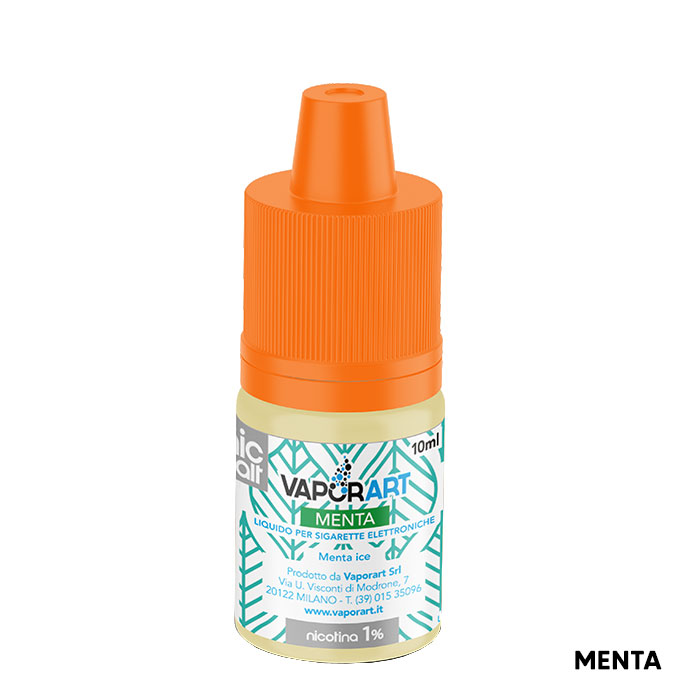 Menta - Nic Salt - Liquido Pronto 10ml - Vaporart