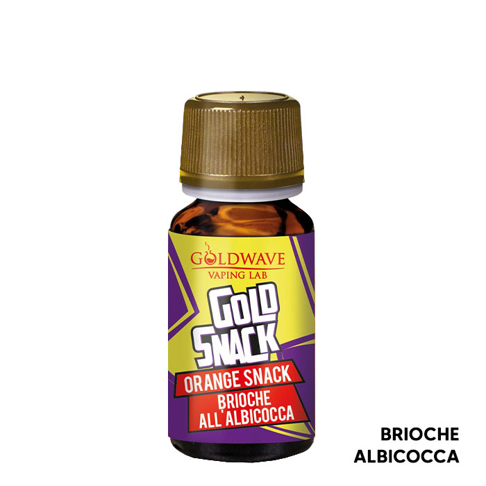 ORANGE SNACK - Gold Snack - Aroma Concentrato 10ml - Goldwave Vaping Lab