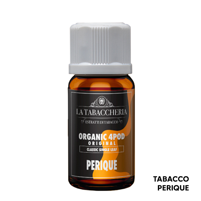 PERIQUE Organic 4Pod Single Leaf - Aroma Concentrato 10ml - La Tabaccheria