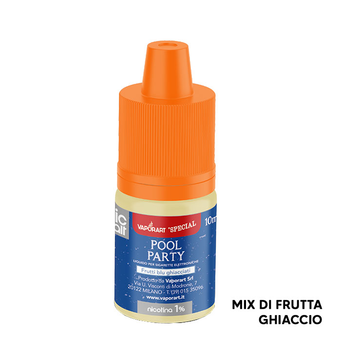 Pool Party - Nic Salt - Liquido Pronto 10ml - Vaporart