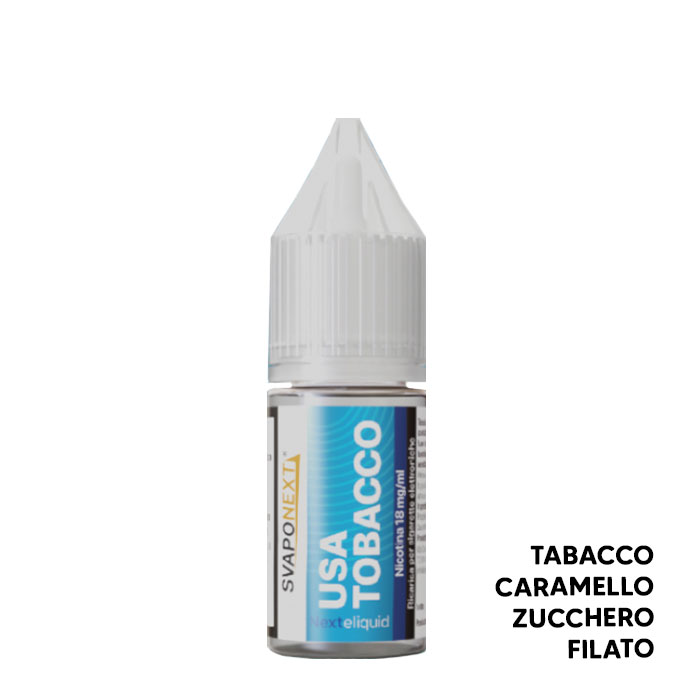 Usa Tobacco - Liquido Pronto 10ml - Svaponext