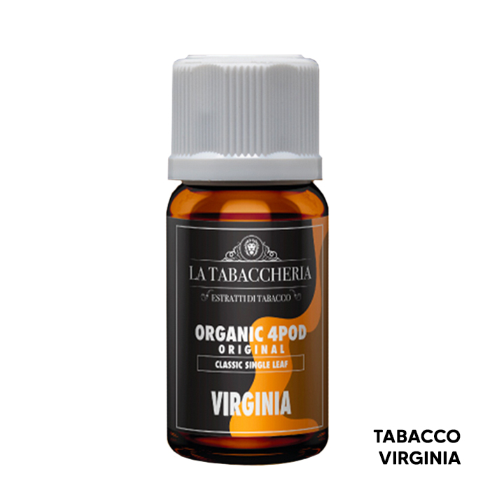 VIRGINIA Organic 4Pod Single Leaf - La Tabaccheria