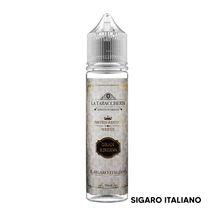 SIGARO ITALIANO White Gran Riserva - Limited Edition - Liquido Scomposto 20ml - La Tabaccheria