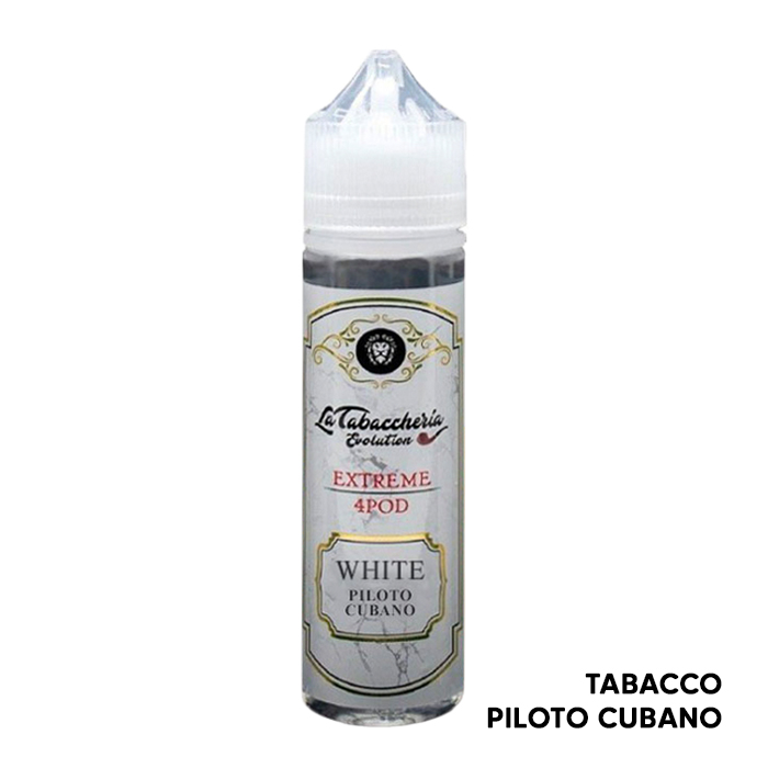 WHITE PILOTO CUBANO - Extreme 4Pod - Liquido Scomposto 20ml - La Tabaccheria