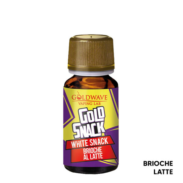 WHITE SNACK - Gold Snack - Aroma Concentrato 10ml - Goldwave