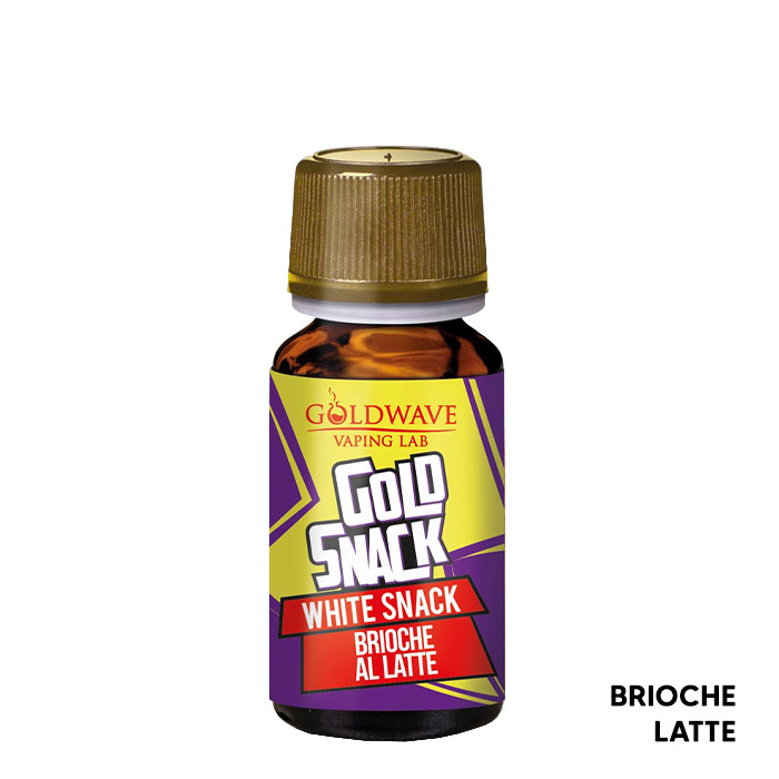 WHITE SNACK - Gold Snack - Aroma Concentrato 10ml - Goldwave Vaping Lab