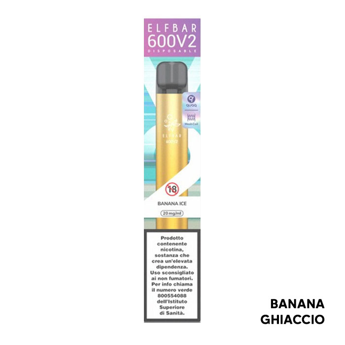 Banana Ice V2 - Pod Mod Usa e Getta - Elfbar