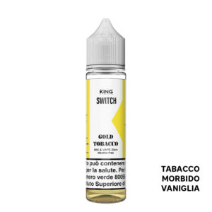 GOLD TOBACCO - Switch - Mix Series 20ml - King Liquid