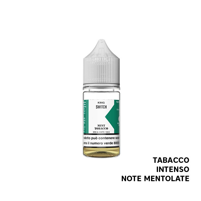 MINT TOBACCO - Switch - Mix Series 10ml - King Liquid