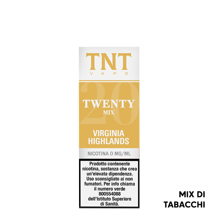 Virginia Highlands Twenty - Liquido Pronto 10ml - Tnt Vape