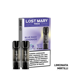 BLUE RAZZ LEMONADE - Pod Precaricata TOCA AIR - Elf Bar