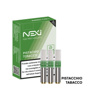 PISTACHIO TOBACCO - Pod Precaricate Nexi - (3 Pezzi) - Aspire