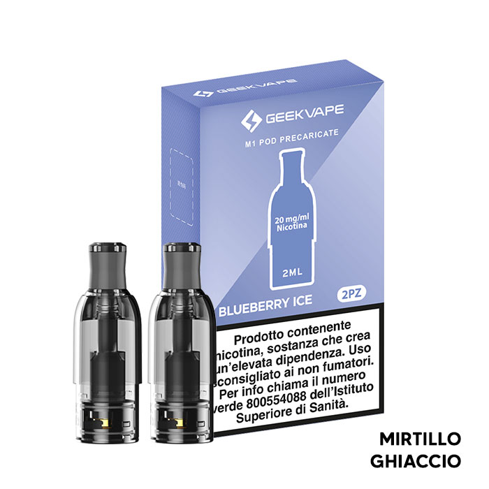 BLUEBERRY ICE - Pod Precaricata Wenax M1 - Geek Vape