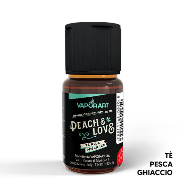 PEACH & LOVE - Premium Blend - Aroma Concentrato 10ml - Vaporart