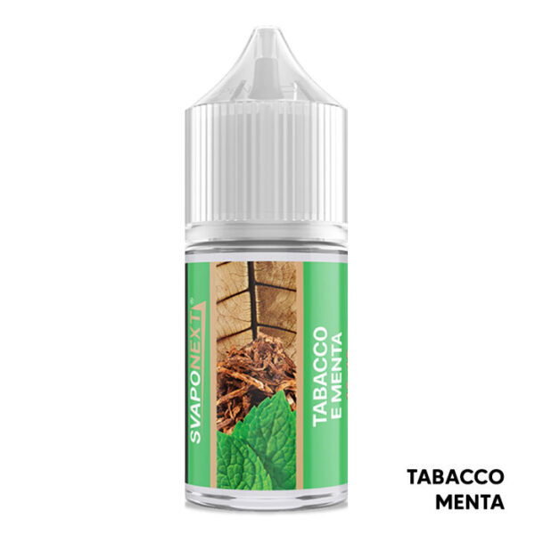 TABACCO E MENTA - Starter Flavour - Aroma Mini Shot 10+10 - SvapoNext