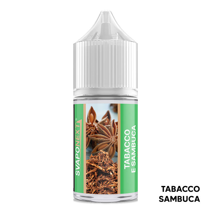 TABACCO E SAMBUCA - Starter Flavour - Aroma Mini Shot 10+10 - SvapoNext TABACCO E SAMBUCA - Starter Flavour - Aroma Mini Shot 10+10 - SvapoNext