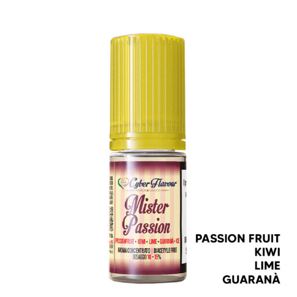 MISTER PASSION - Fresh and Fruity - Aroma Concentrato 10ml - Cyber Flavour