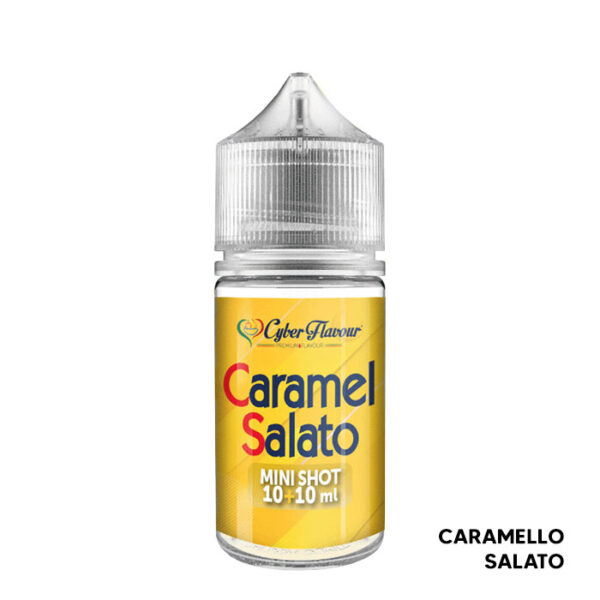 CARAMEL SALATO - Aroma Mini Shot 10+10 - Cyber Flavour