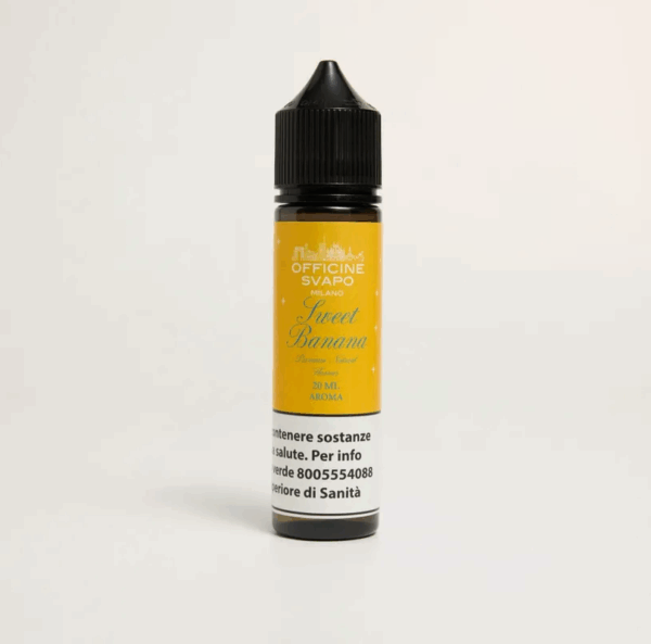 SWEET BANANA - Sweet Tobacco - Liquido Scomposto 20ml - Officine Svapo