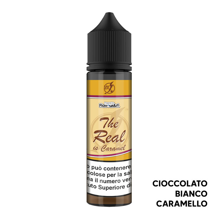 THE REAL IS CARAMEL - High Voltage - Liquido Scomposto 20ml - Flavourart