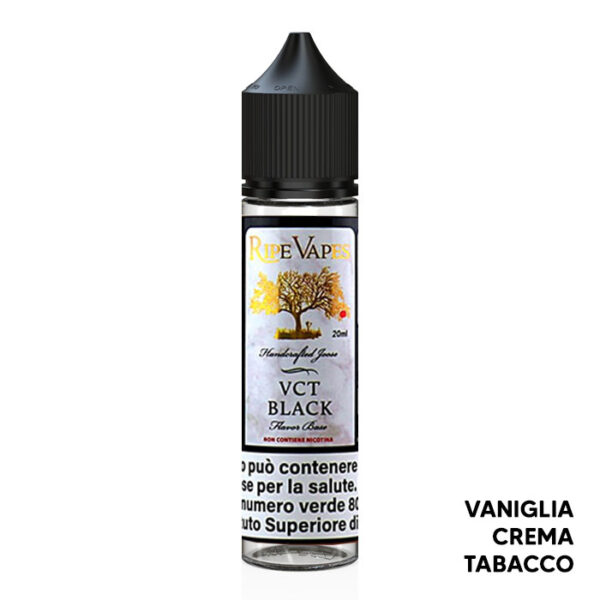 VCT Black - Liquido Scomposto 20ml - Ripe Vapes