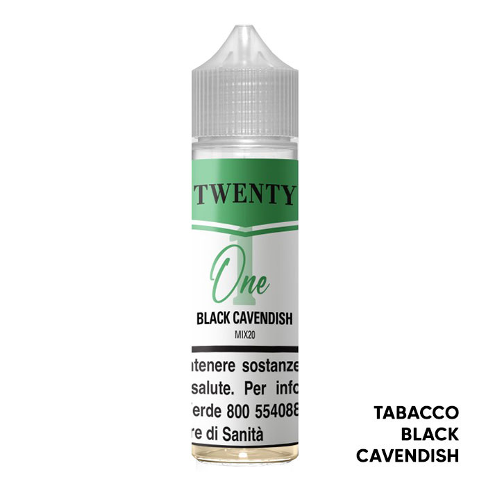 BLACK CAVENDISH - Twenty One - Mix Series 20ml - TNT Vape