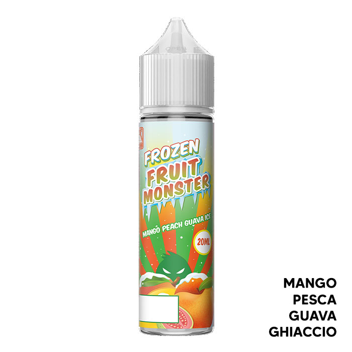 MANGO PEACH GUAVA ICE - Frozen Fruit Monster - Liquido Scomposto 20ml - Monster Vape Labs