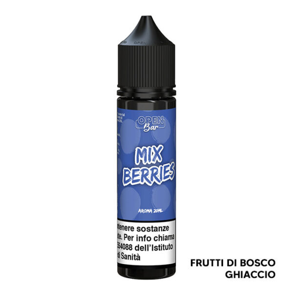 MIX BERRIES - Liquido Scomposto 20ml - Open Bar