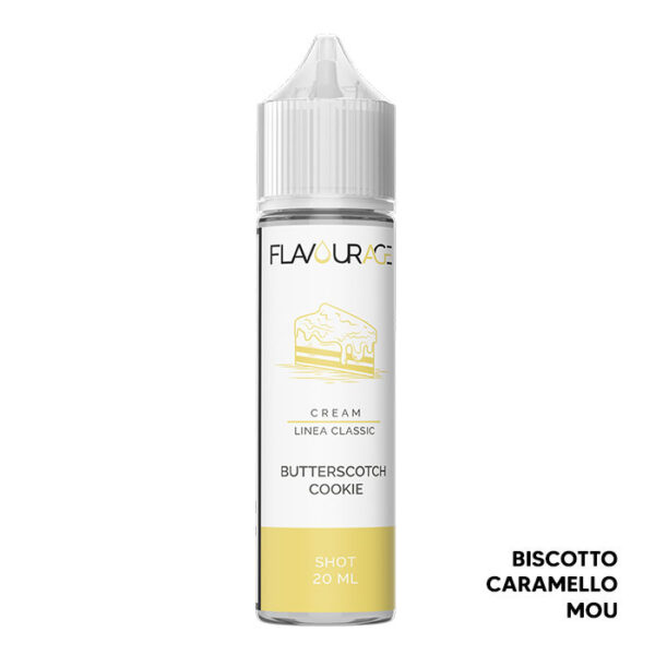 BUTTERSCOTCH COOKIE - Classic - Liquido Scomposto 20ml - Flavourage