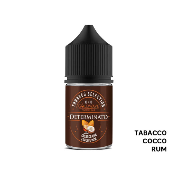 DETERMINATO - Tobacco Selection - Aroma Mini Shot 10+10 - Goldwave