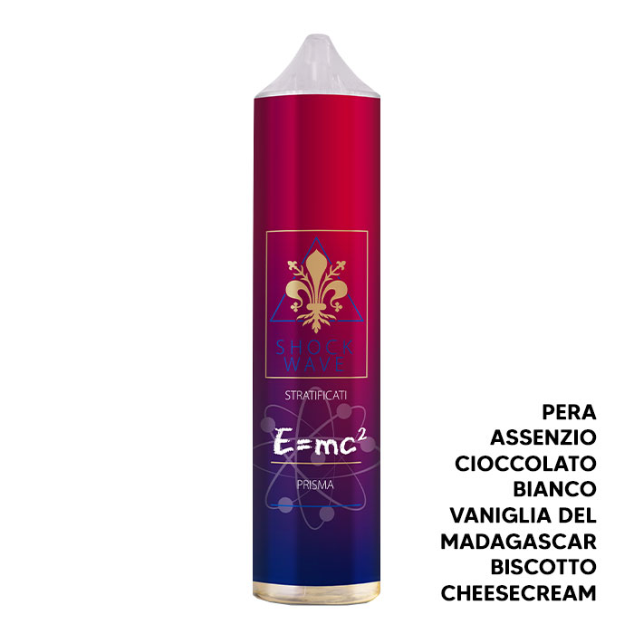 E=Mc2 Prisma - Shock Wave - Liquido Scomposto 20ml - Angolo della Guancia