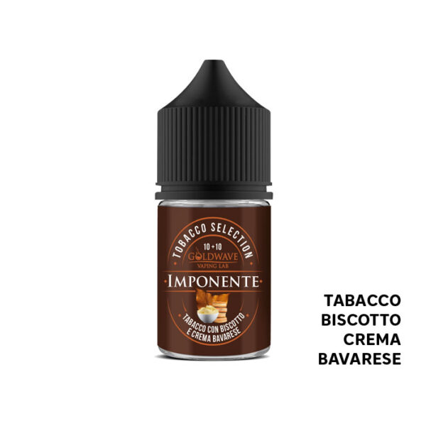 IMPONENTE - Tobacco Selection - Aroma Mini Shot 10+10 - Goldwave