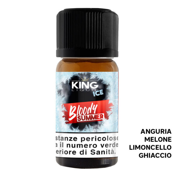 BLOODY SUMMER - Premium Ice - Aroma Concentrato 10ml - King Liquid
