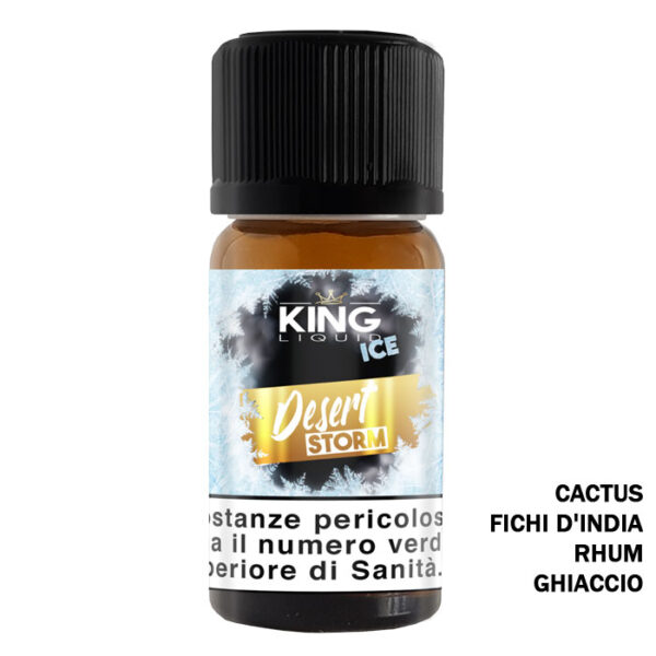 DESERT STORM - Premium Ice - Aroma Concentrato 10ml - King Liquid