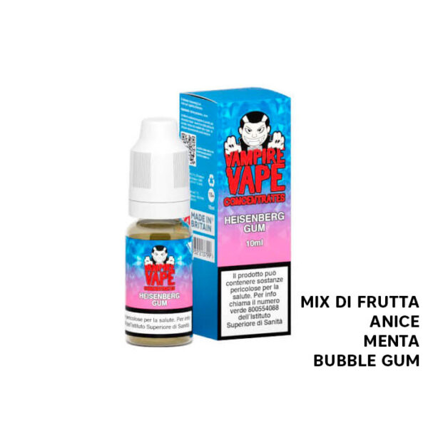 Heisenberg Gum - Aroma Concentrato 10ml - Vampire Vape