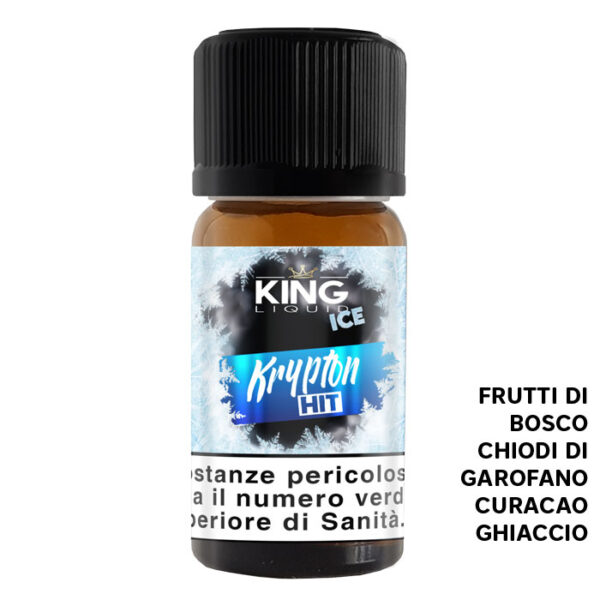 KRYPTON HIT - Premium Ice - Aroma Concentrato 10ml - King Liquid