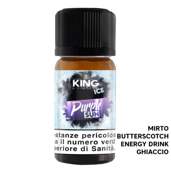 PURPLE SUN - Premium Ice - Aroma Concentrato 10ml - King Liquid