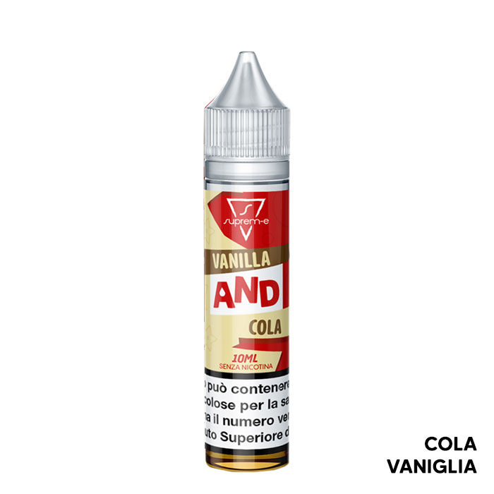 VANILLA AND COLA - Aroma Mini Shot 10+10 - Suprem-e VANILLA AND COLA - Aroma Mini Shot 10+10 - Suprem-e