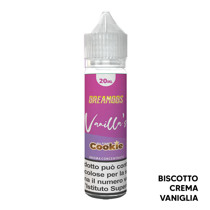 VANILLA'S - All Star Cookie - Liquido Scomposto 20ml - Dreamods