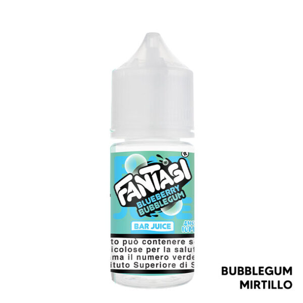 BLUEBERRY BUBBLEGUM - Bar Juice - Aroma Mini Shot 10+10 - Fantasi Vape
